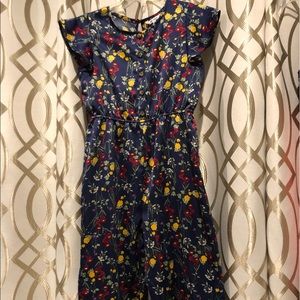 Polyester Flowered Romper